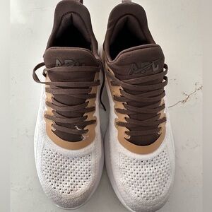 APL Brown and White Techloom Tracer Athletic Shoes size 7.  Great condition.